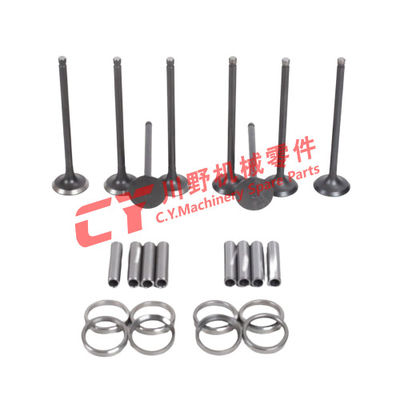 Silnik koparki 4M50 Zawór i prowadnica zaworu oraz gniazdo zaworu Masa części 0,8-0,2-0,15